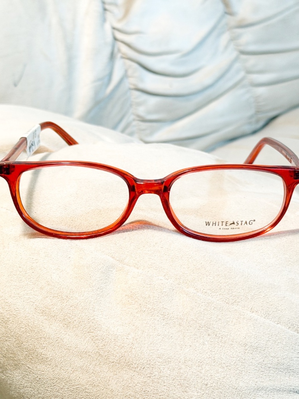 White Stag FM5195 eyeglasses - Red - 52-16-145 - Small - New with tags